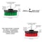 Drill Brush Power Scrubber By Useful Products 5 in W 5 in L Brush, Variety 4in-S-GR-QC-DB - alternate 6